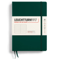 Ant.bok A5 h dot forest green