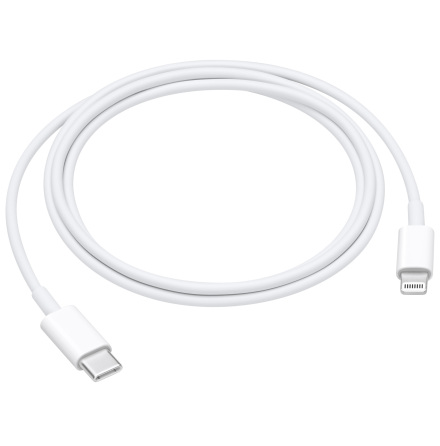 USB-C till Lightning 1 m, vit