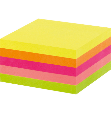Notiskub Office 76x76mm neon