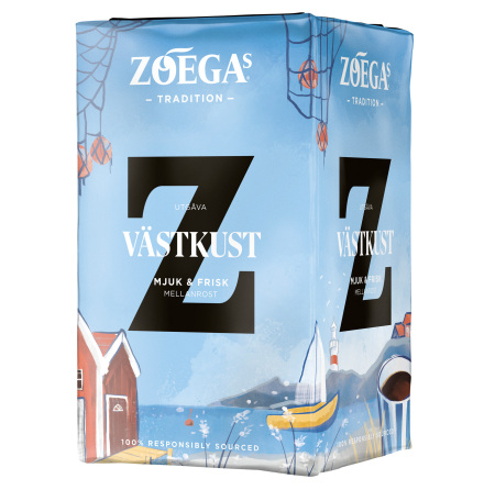 Kaffe Zogas Vstkust vac450g
