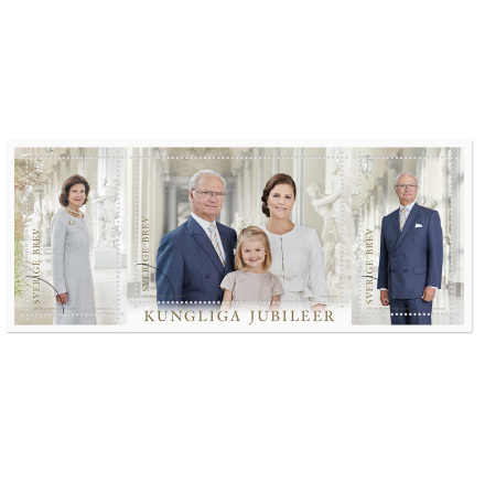 Frimrke Kungliga Jubileer3/fp