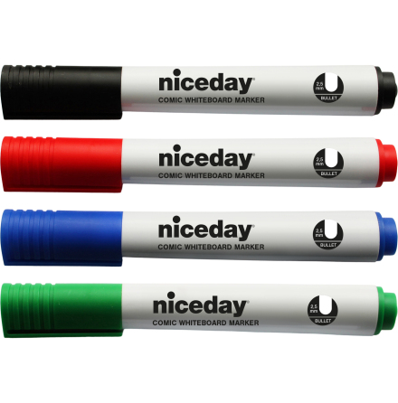 WB-penna Niceday rund 4/set
