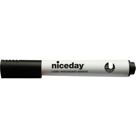 WB-penna Niceday rund svart