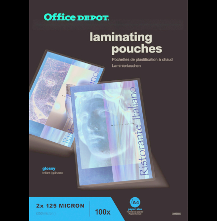Laminat A4 125mic 100/fp