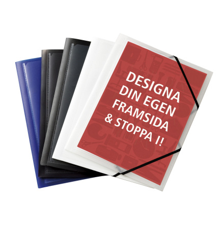 Snoddmapp PP Ficka A4 3-kl sva