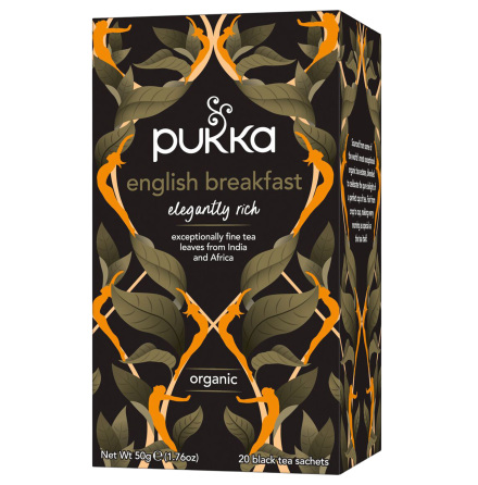 Te Pukka svart Elegant Eng