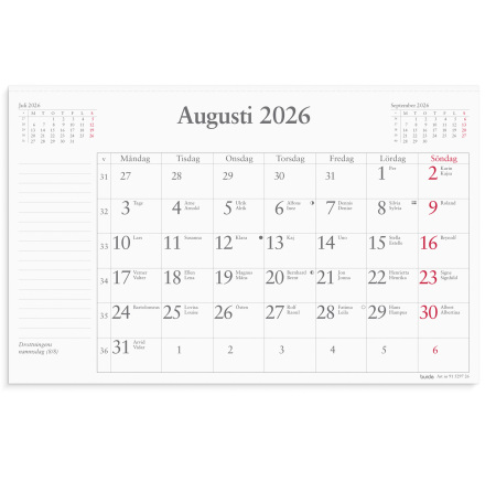 Mnadsblock 240x152mm 2026