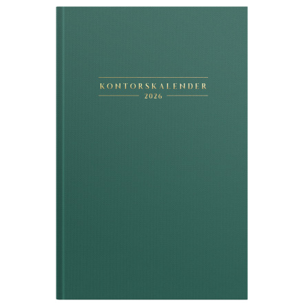 Kontorskalender 2026 grn