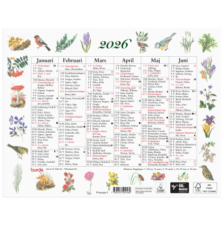 Lilla Naturalmanackan 2026