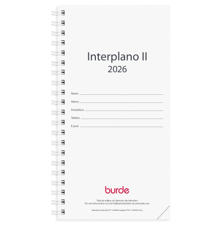 Interplano II 2026 refill
