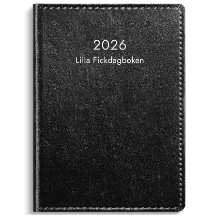 Lilla Fickdagboken 2026 svart