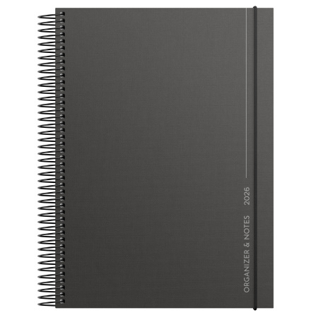 Kalender 2026 Organisera svart