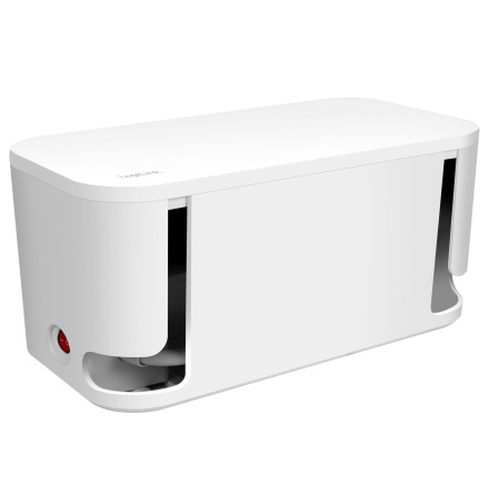 Kabelgmma med grenuttag vit