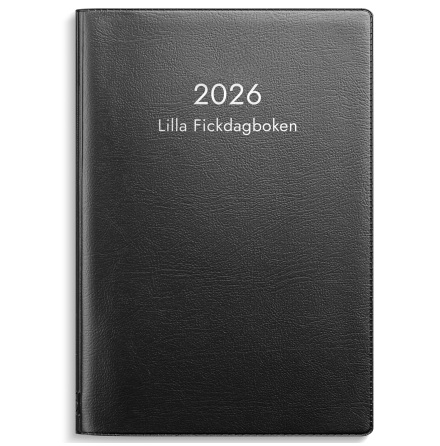 Lilla Fickdagboken 2026 svart