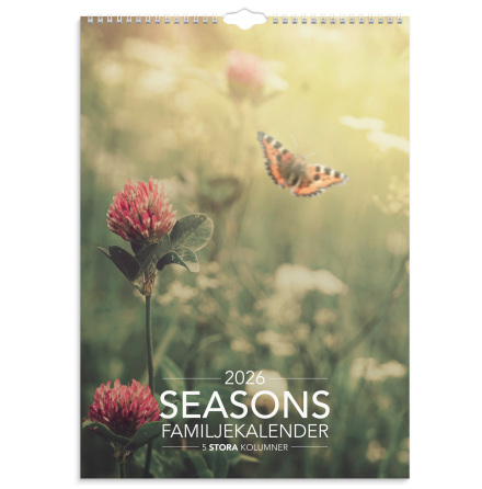 Familjekalender 2026 Seasons
