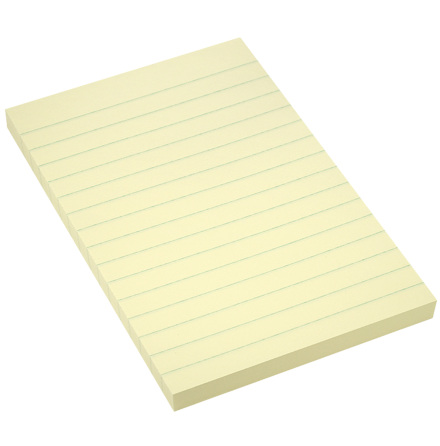 Notis linj sticky 100x150mm